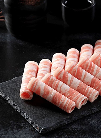 Zelanian lamb slices front quadrups shoulder